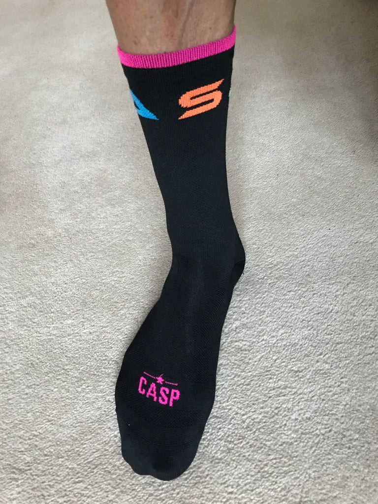Santa Monica Black Socks