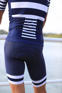 Breton Stripes Bib Shorts