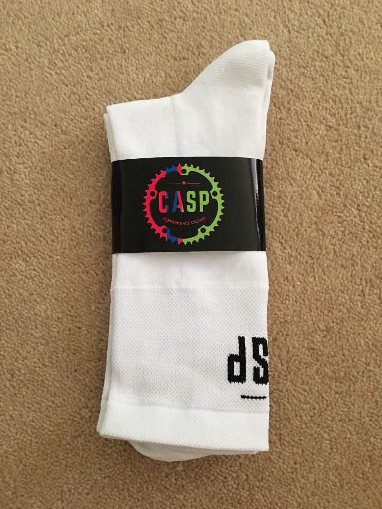 Classic White Socks (Rear Logo)